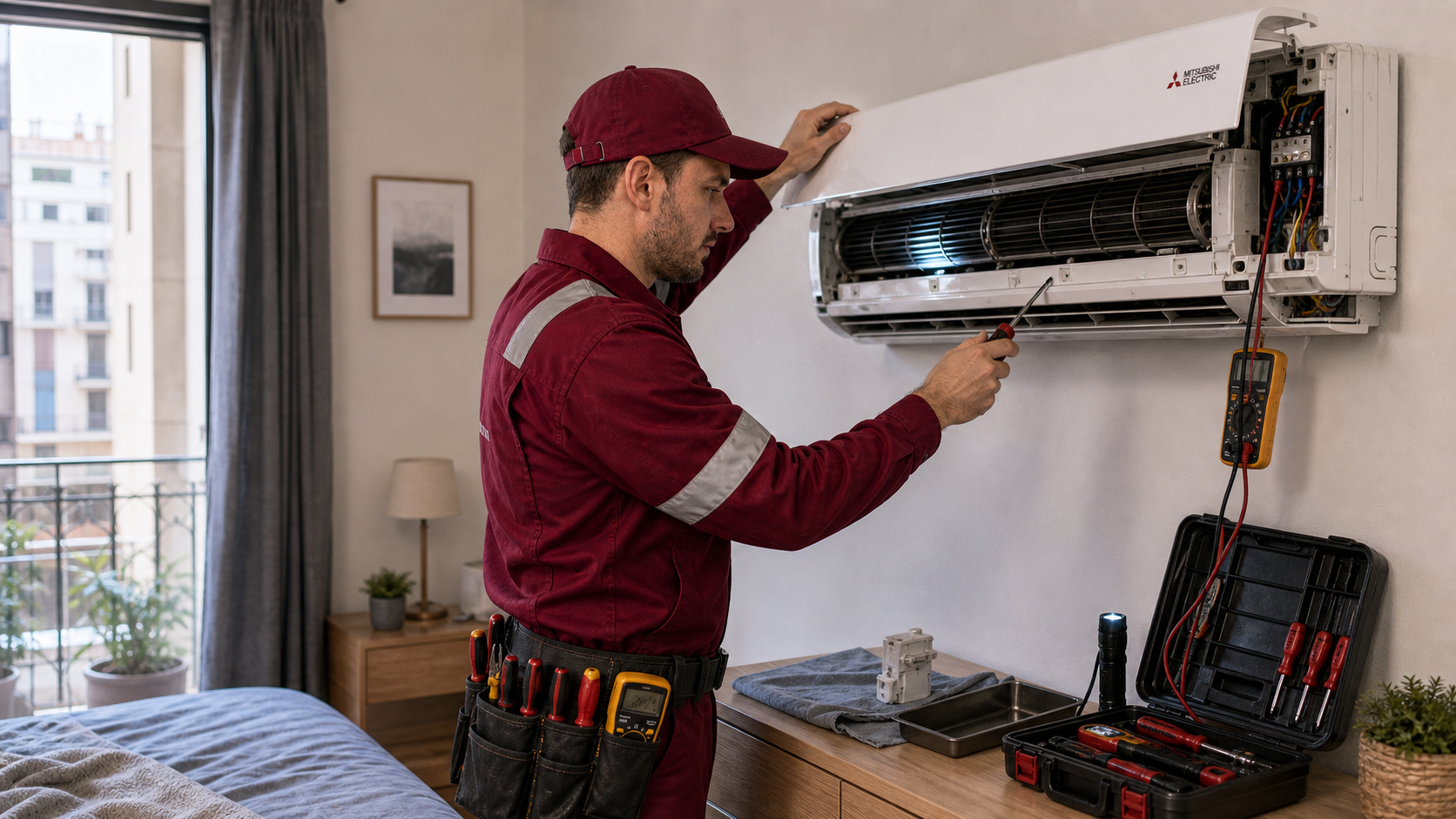 Síntomas de que tu split Mitsubishi de pared necesita reparación